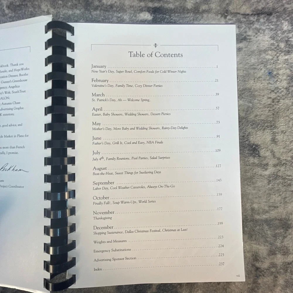 Prestonwood Baptist Church Cookbook A Year of Celebrations Plano Texas Recipes